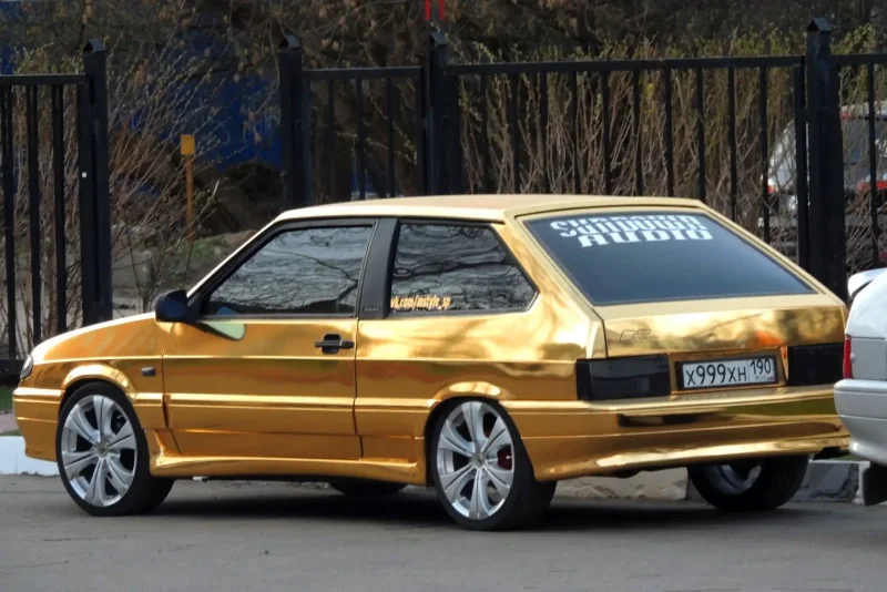 ВАЗ 2113 желтая