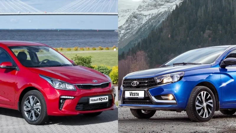 Лада Веста vs Kia Rio