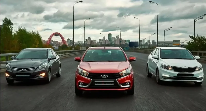 Lada Vesta и Hyundai Solaris
