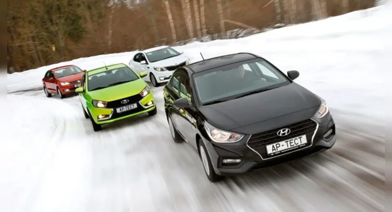 Lada Vesta и Hyundai Solaris