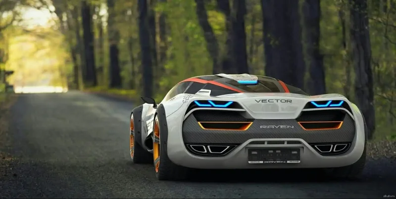 Спорткар Lada Raven