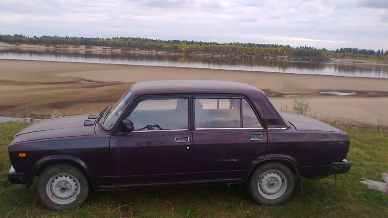 Лада 2107 баклажан