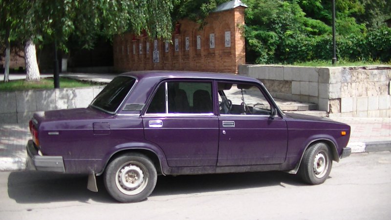 ВАЗ 2107 баклажан