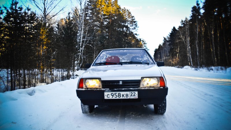 ВАЗ 2109 124 зима