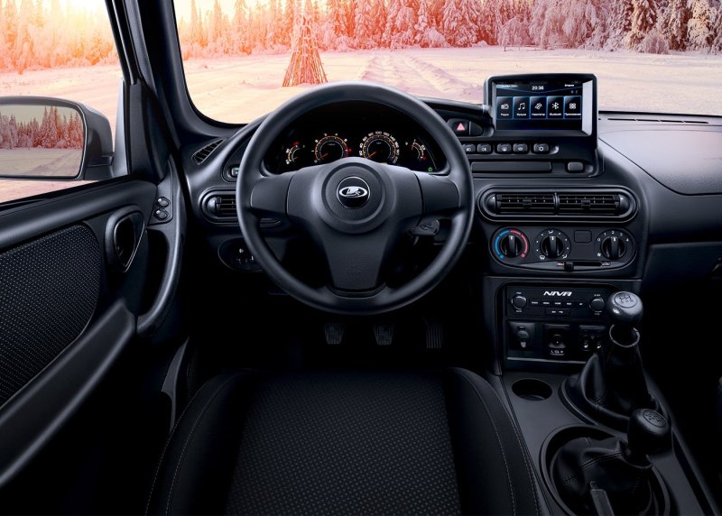 Lada Niva Travel 2021 салон