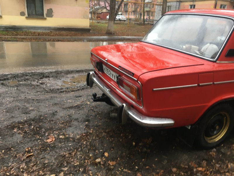Хром рамка номера ВАЗ 2103