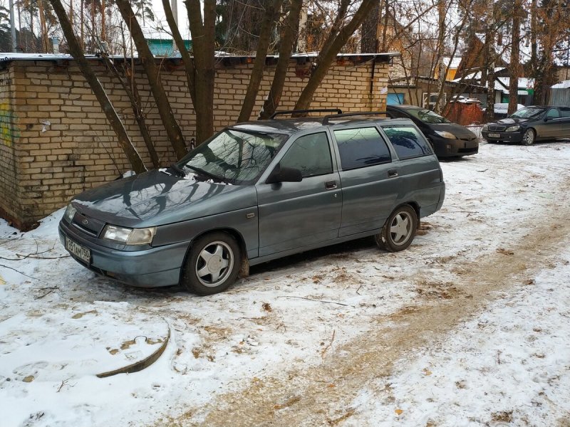 Лада 2111 универсал серая