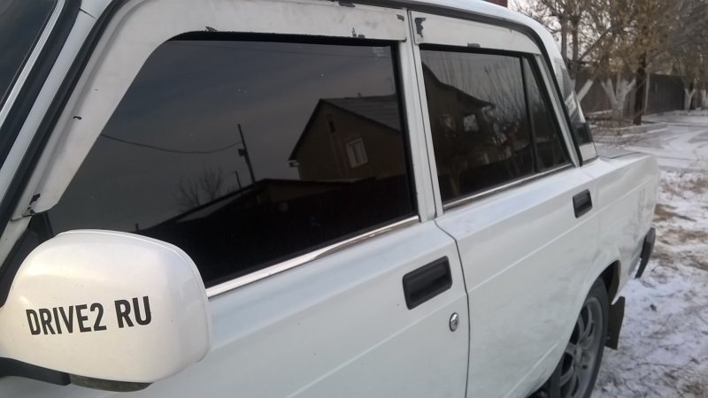 ВАЗ 2107 сзади