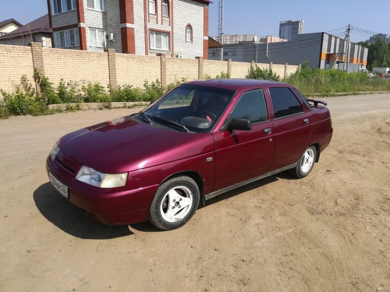 Лада 2110 красная