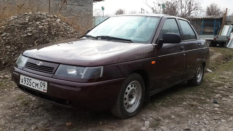 ВАЗ 2110 бордовая
