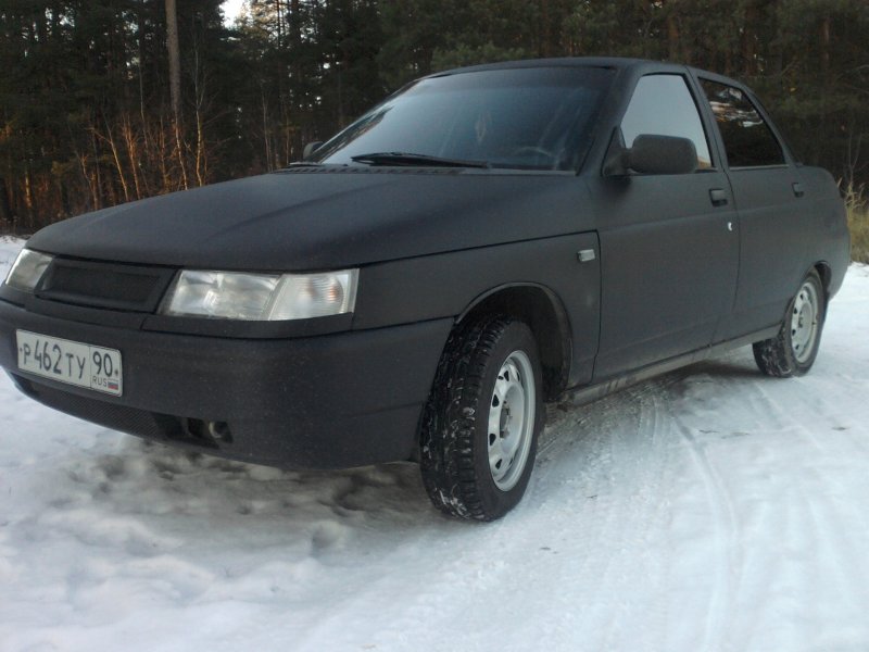 ВАЗ 2110 черная матовая