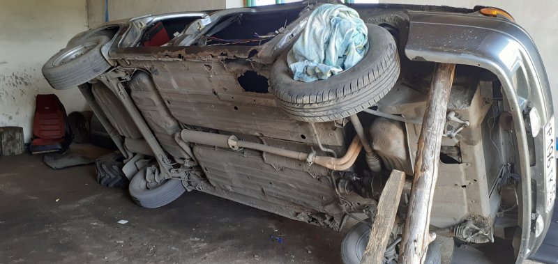 Нива 2121 снизу