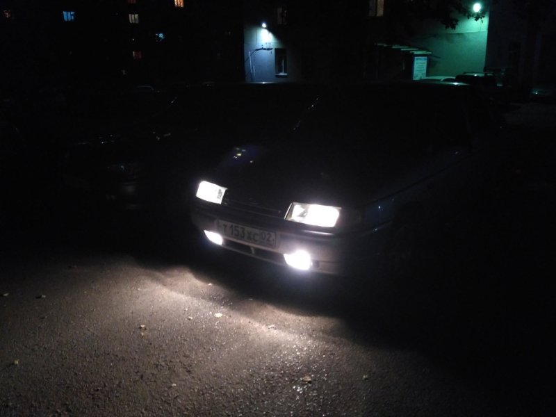 ВАЗ 2110 В темноте