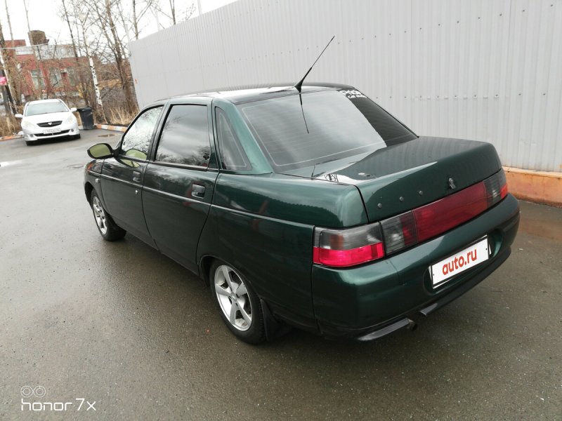 Лада 2110 зеленая