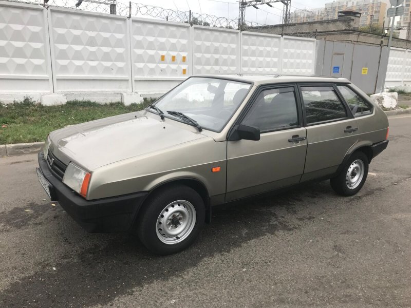 ВАЗ 2109 серо зеленый металлик