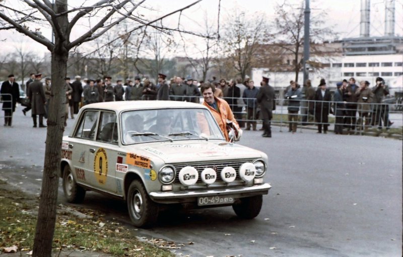 ВАЗ 2101 ралли тур Европы 1971