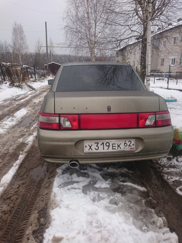 Насадка на глушитель ВАЗ 2110