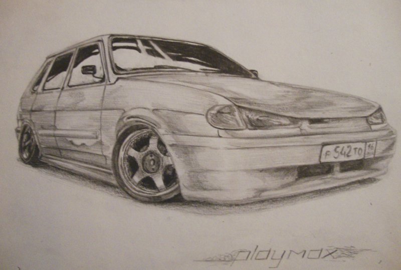 Рисунки ВАЗ 2114 ВАЗ Приора