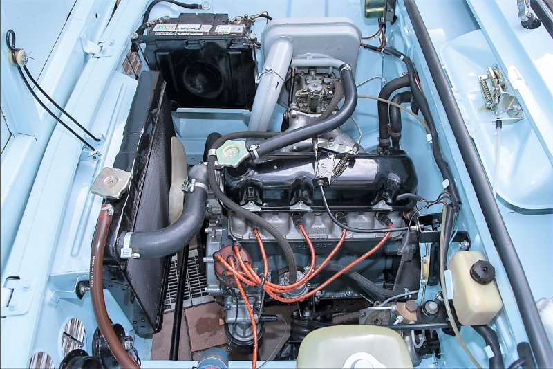 Fiat 124 двигатель