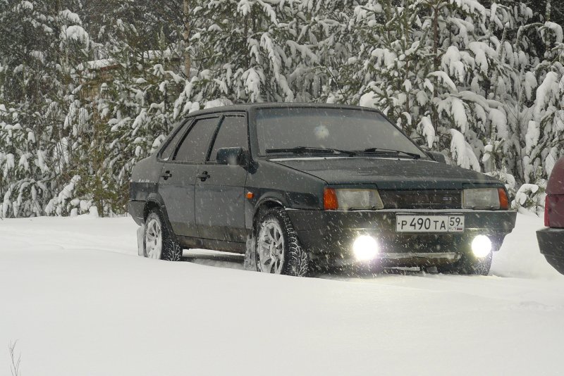 ВАЗ 21099 бункер