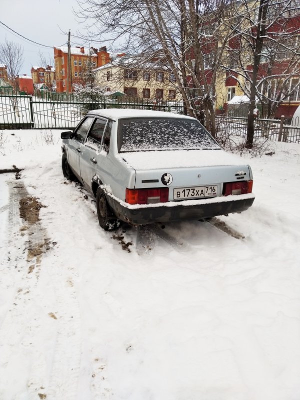ВАЗ 2109 21099 зима