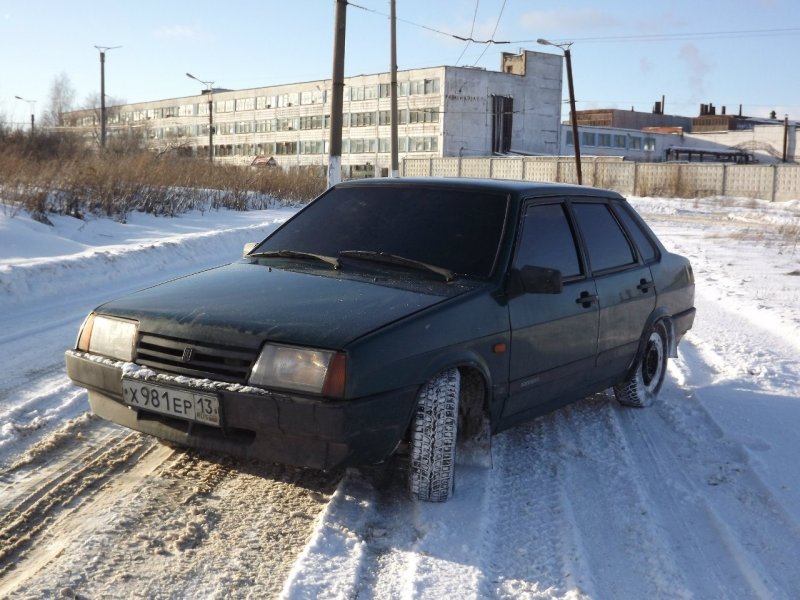 ВАЗ 21099 зима