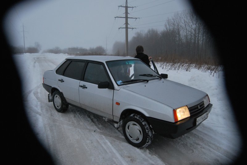 ВАЗ 21099 Снежка 17 диски