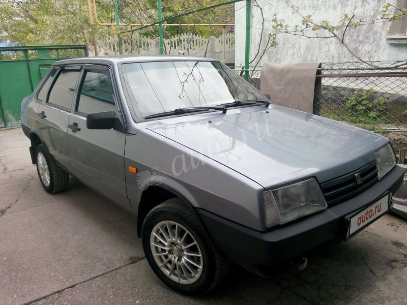 ВАЗ 21099 серый матовый
