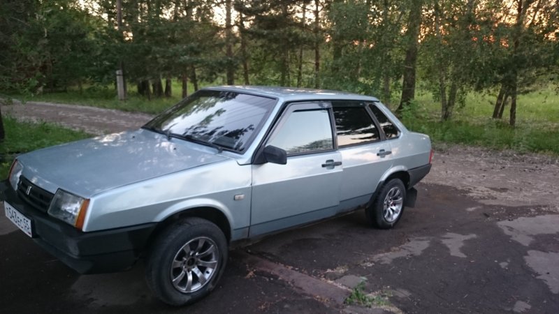 ВАЗ 21099 на арбузах