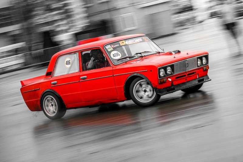 Дрифт Жигули 2106