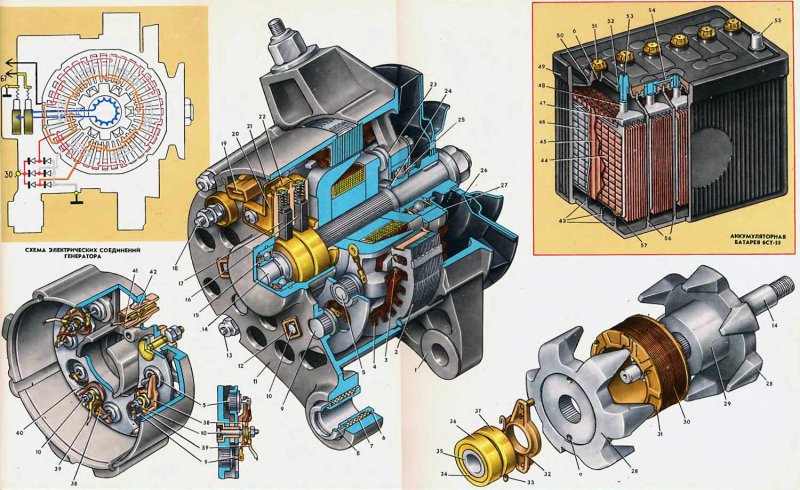 К1216ен1 щетки генератора