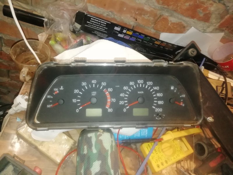 Щиток приборов vdo на ВАЗ 21099 С высокой панелью