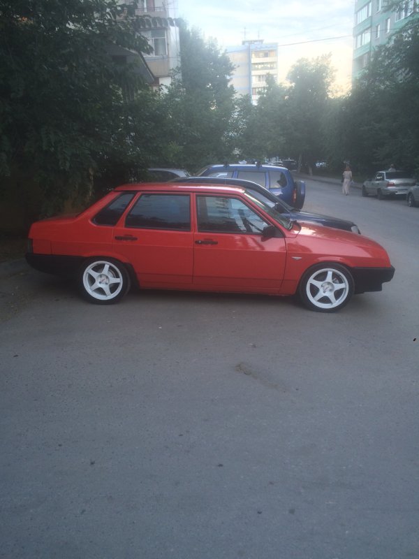 ВАЗ 21099 занижение -90