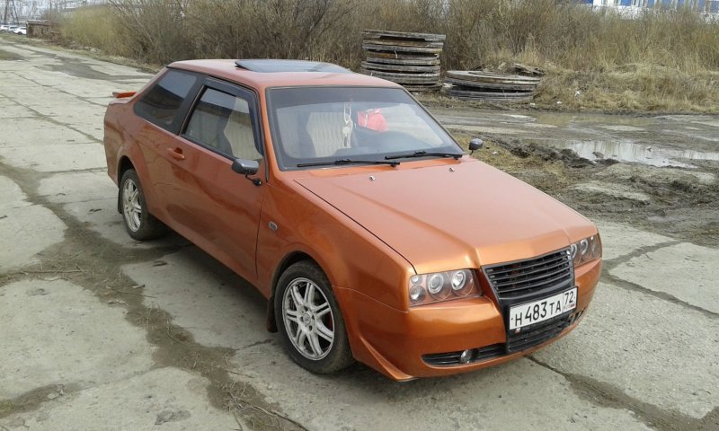 Купе ВАЗ 21099 черный