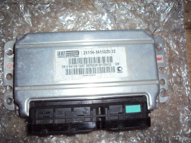 Плата блока ЭБУ ВАЗ 2114