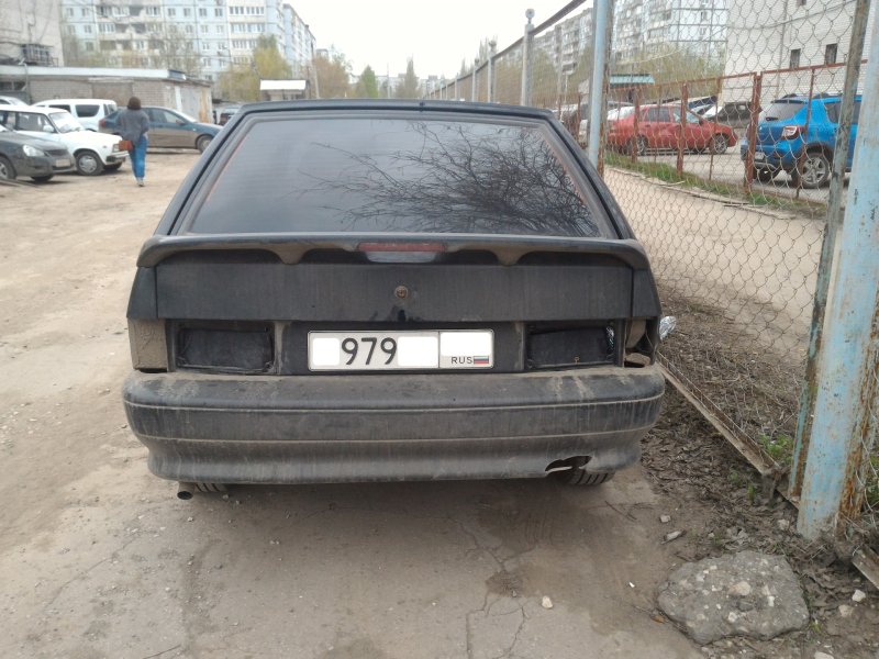 ВАЗ 2114 сзади