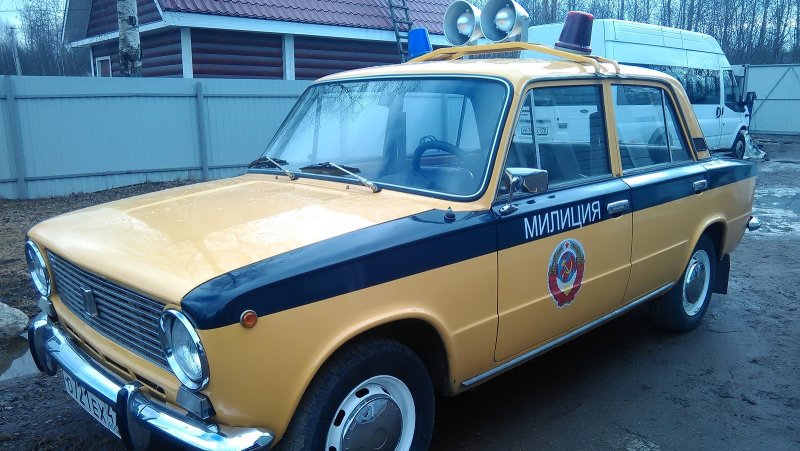 ВАЗ 2101 Советская милиция