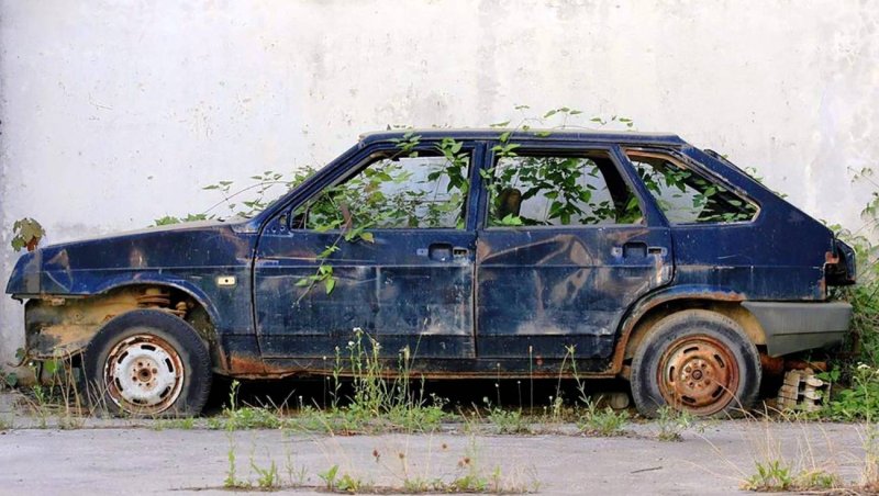 ВАЗ 2108 разваленный