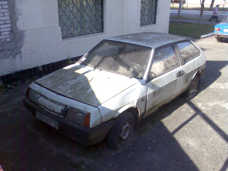 ВАЗ 2108 ржавая