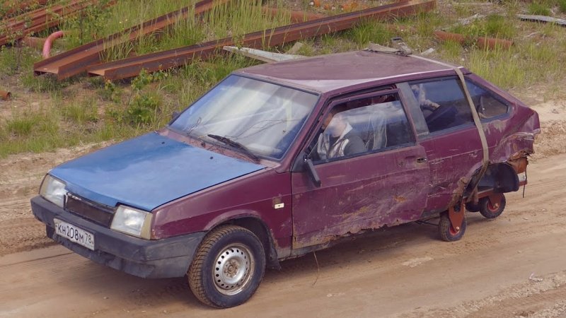 ВАЗ 2108 ржавая