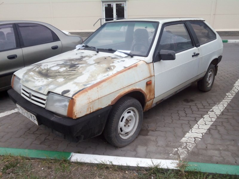 ВАЗ 2108 ржавчина