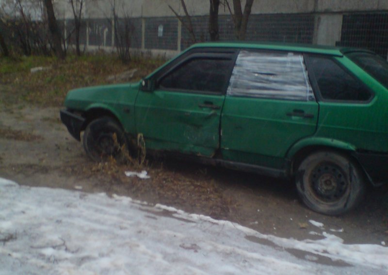 Лада 2108 заброшенная