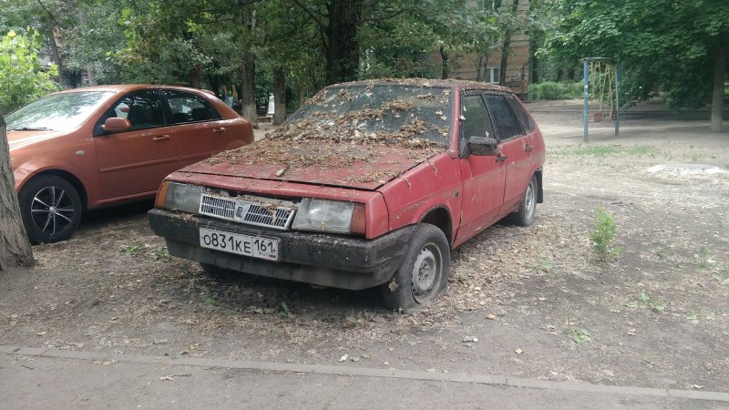 ВАЗ 2108 брошенная