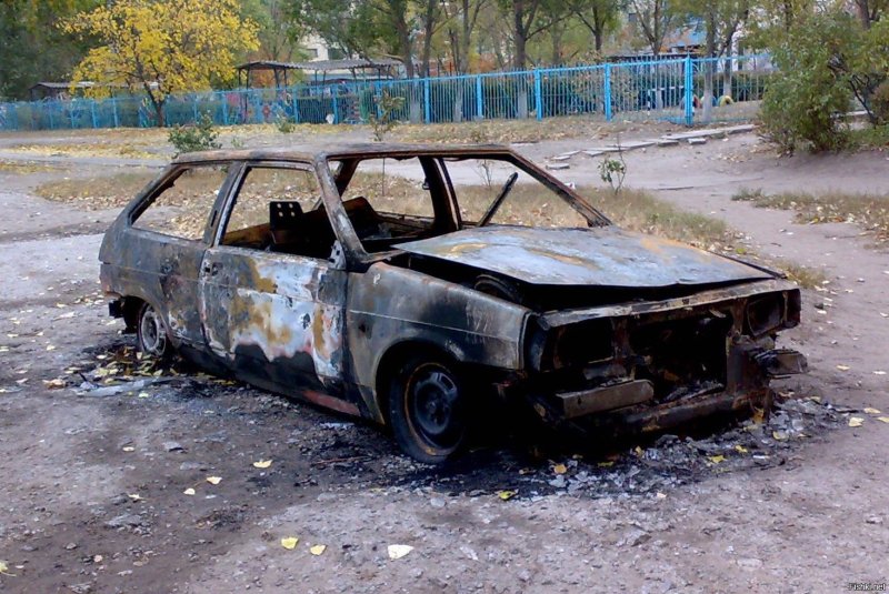 ВАЗ 2108 ржавая