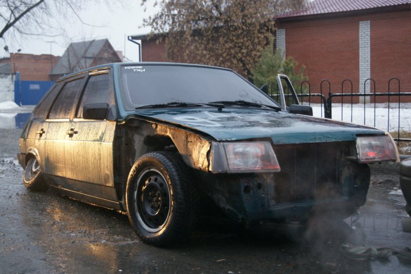 ВАЗ 2110 ржавая