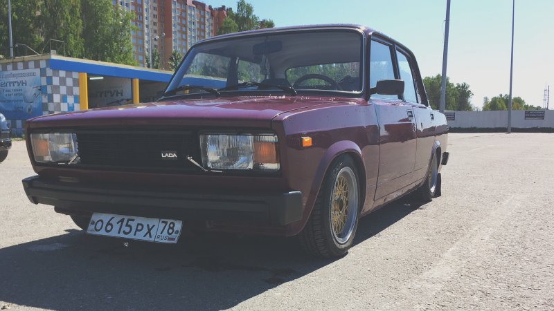 ВАЗ 2106 С подсветкой днища