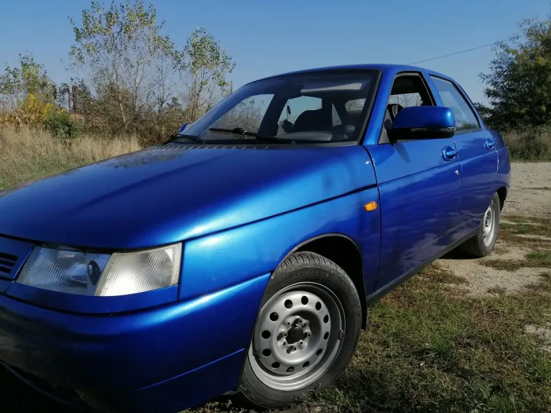 ВАЗ 2110 седан синяя