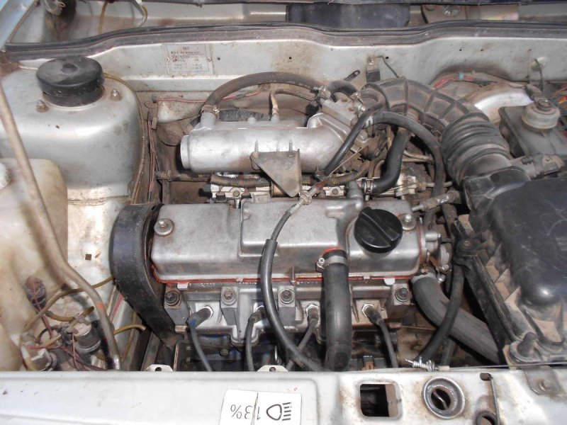 Мотор 8 клапанный ВАЗ 2109 инжектор