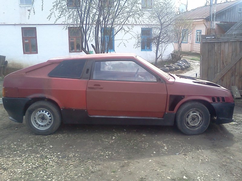 Акула ВАЗ 2108 заниженная крыша