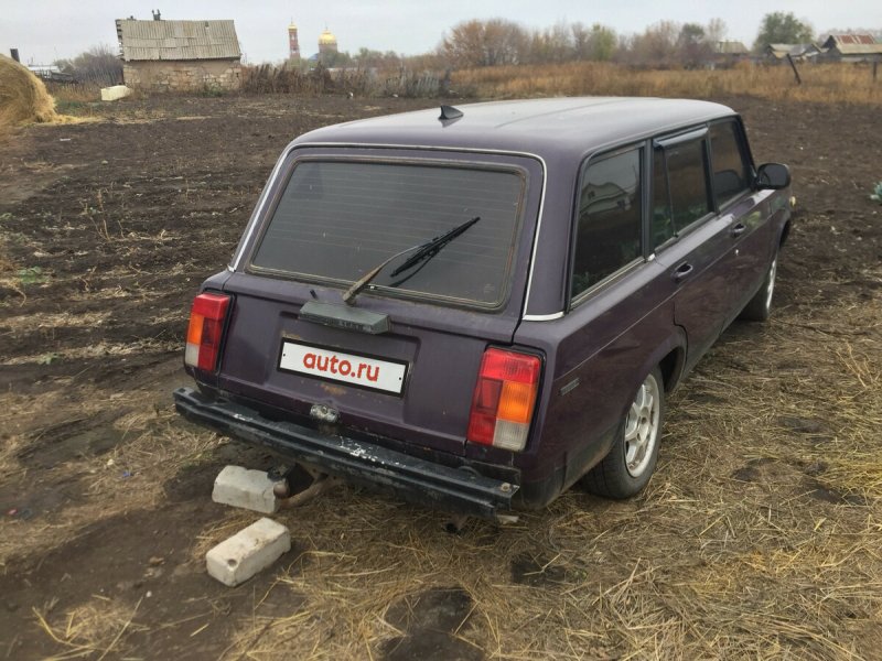 ВАЗ 2104 фиолетовая бункер